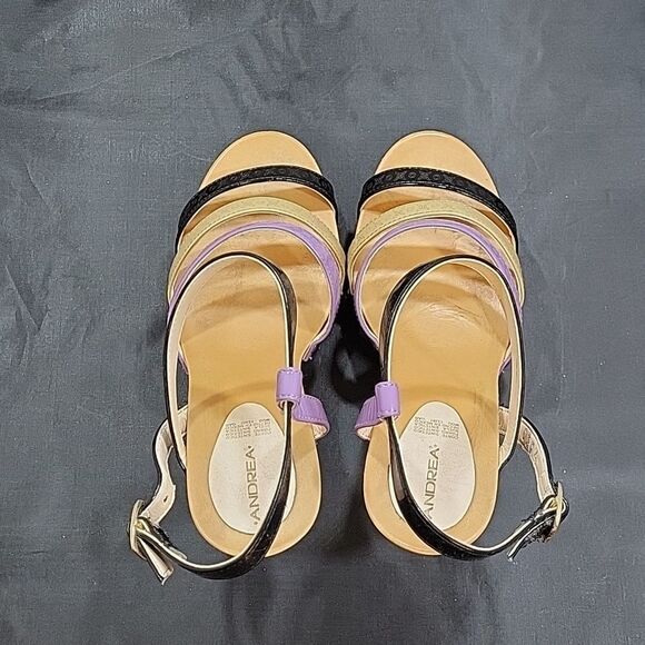 ANDREA MULTI-STRAPS HIGH HEEL STILETTOS SANDAL - Picture 4 of 15